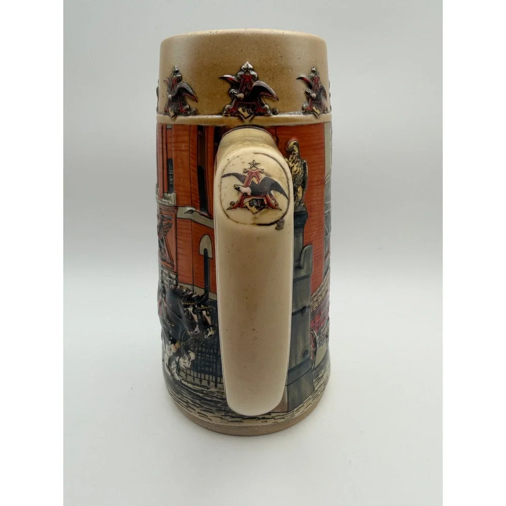 Budweiser St Louis Brew House Stein National Historic Landmark Series Ceramarte